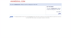 Desktop Screenshot of animesoul.com